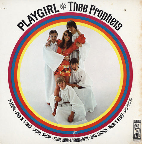 Thee Prophets ‎– Playgirl - VG+ 1969 Stereo USA Original Press - Soul / Pop