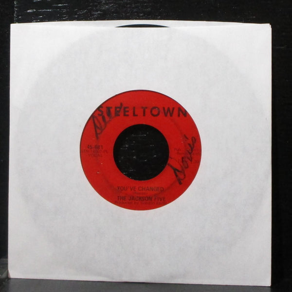 The Jackson Five - Big Boy / You've Changed 7" VG- 1st Vinyl 45-681 Steeltown - Shuga Records