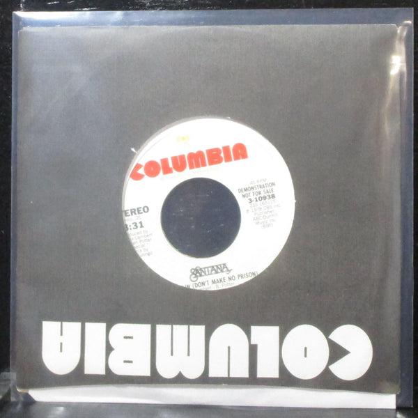 Santana - One Chain (Don't Make No Prison) 7" Mint- Promo Vinyl 45 Columbia 1978 - Shuga Records