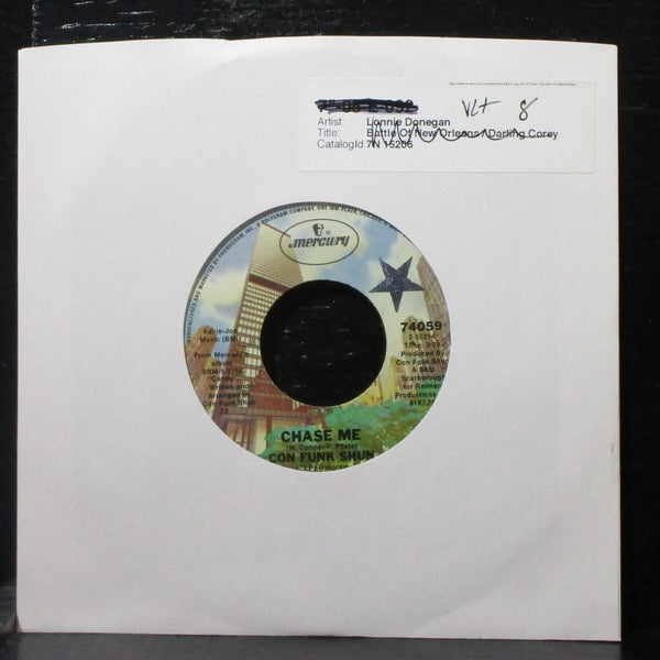 Con Funk Shun - Chase Me / I Think I Found The Answer 7" VG+ 45 Mercury 74059 - Shuga Records