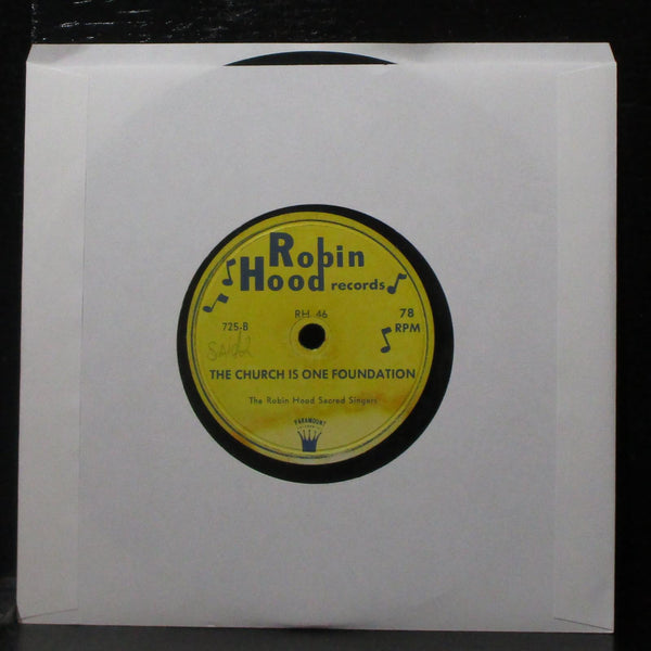 Robin Hood Sacred Singers - Onward Christian Soldiers 7" VG+ Vinyl 78 - Shuga Records