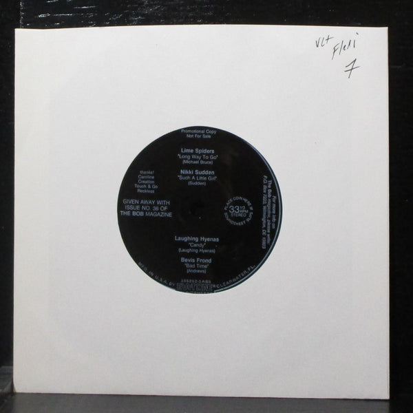 Various Artists - The Bob Magazine #36 Giveaway EP 7" VG+ Flexi 33 USA 1988 - Shuga Records
