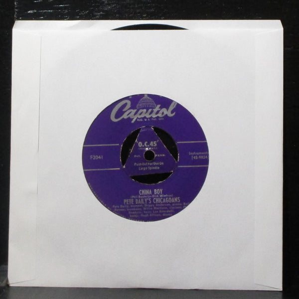 Pete Daily's Chicagoans - North / China Boy 7" VG Mono Vinyl 45 Capitol F2041 - Shuga Records