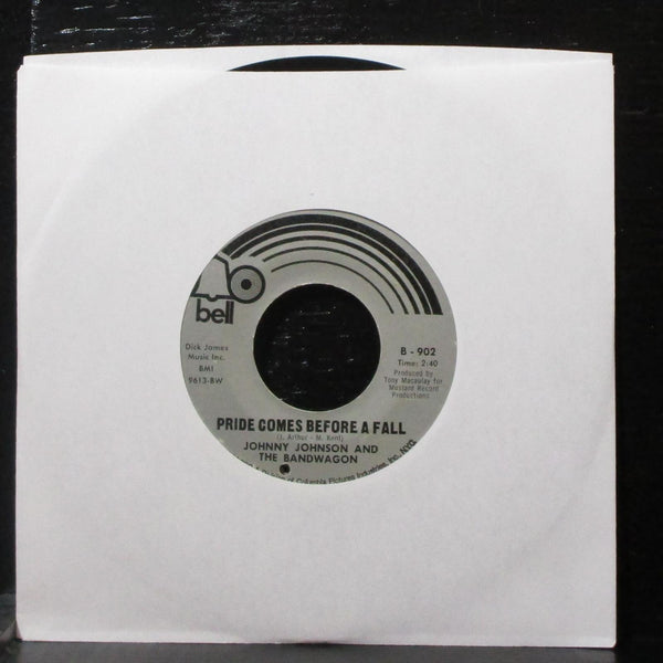 Johnny Johnson & Bandwagon - Sweet Inspiration 7" VG+ Vinyl 45 Bell B-902 USA - Shuga Records