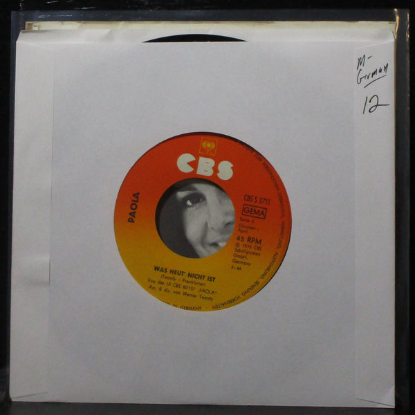 Paola - Rendezvous Um Vier 7" Mint- Vinyl 45 CBS S 3711 Germany 1975 - Shuga Records