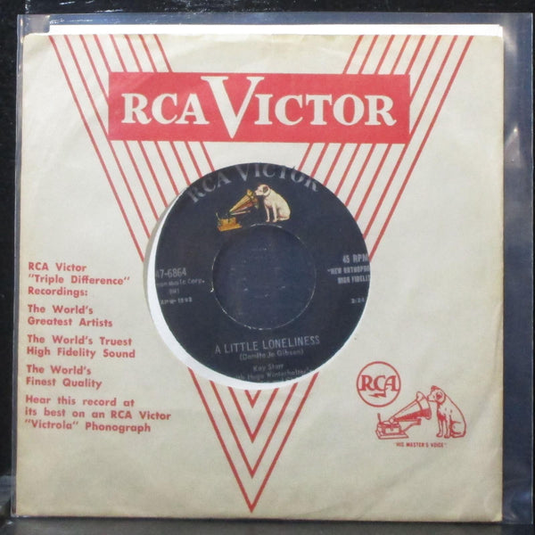 Kay Starr - A Little Loneliness / Jamie Boy 7" Mint- Vinyl 45 RCA Victor 47-6864 - Shuga Records