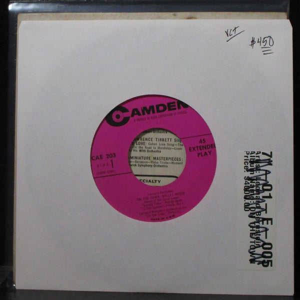 Leonard Bernstein - On The Town Ballet Music EP 7" VG+ Vinyl 45 RCA CAE203 - Shuga Records