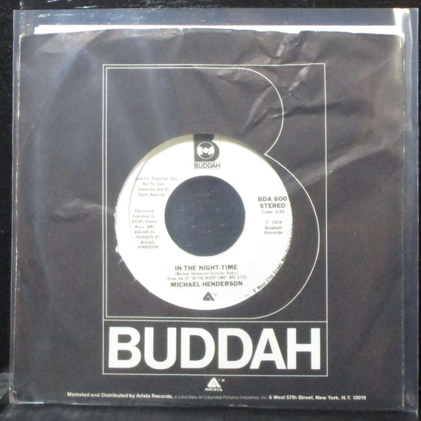 Michael Henderson - In The Night-Time 7" Mint- Promo Vinyl 45 Buddah BDA 600 - Shuga Records