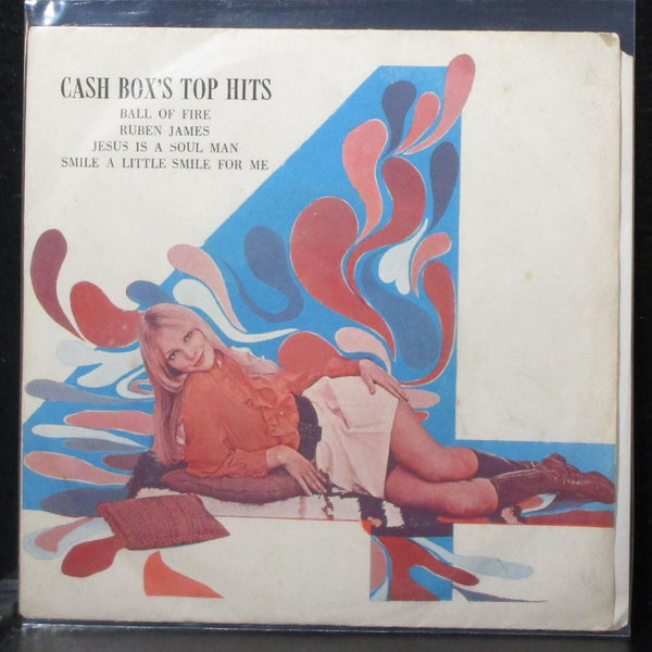 Various Artists - Cash Box's Top Hits EP 7" VG+ Vinyl 45 MTR-365 Thailand - Shuga Records