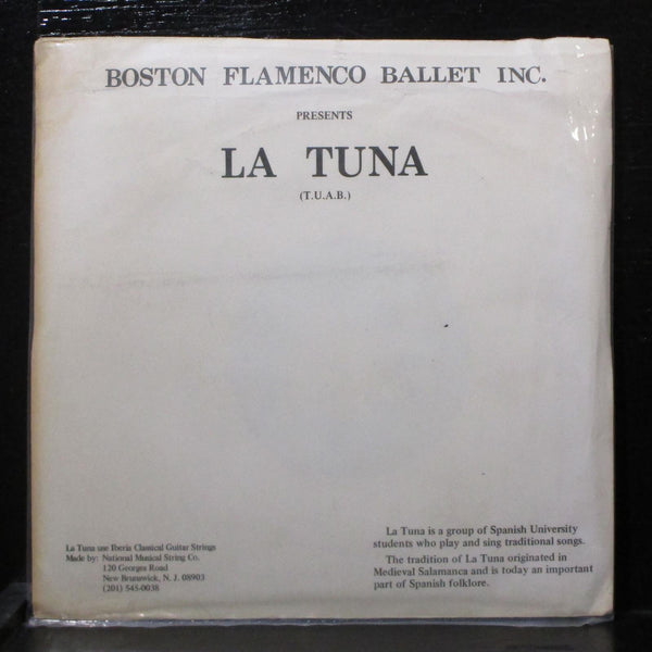 Boston Flamenco Ballet Presents La Tuna (T.U.A.B.) 7" Mint- 45 blue 30-4-1994 A - Shuga Records
