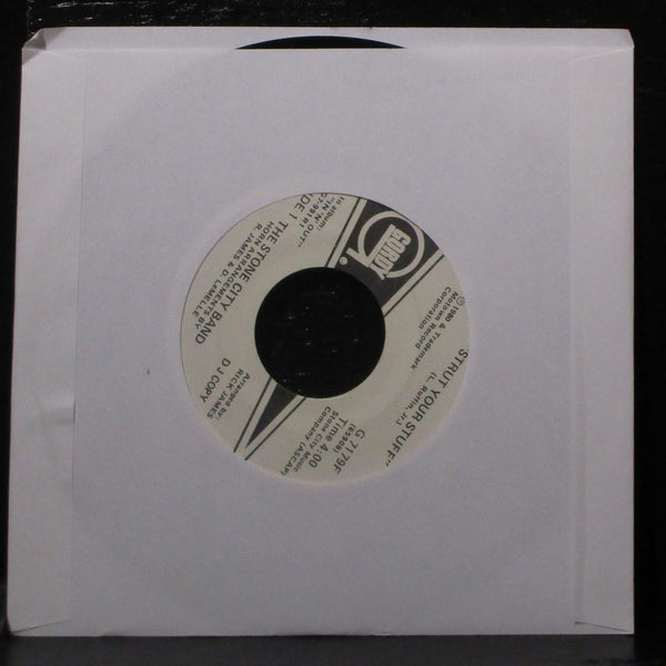 Stone City Band - Strut Your Stuff 7" Mint- Vinyl 45 Gordy G 7179F USA 1980 - Shuga Records