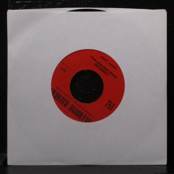 Ralpg Lowe - Dancing Girl / A Broken Love VG+ 7" Vinyl 45 Columbine Ep-87 USA - Shuga Records
