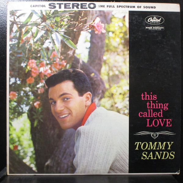 Tommy Sands - This Thing Called Love VG+ stereo LP 1st 1959 Captiol ST-1123 USA - Shuga Records