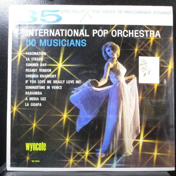International Pop Orchestra - 110 Musicians sealed Mono LP 1964 Wyncote W-9005 - Shuga Records