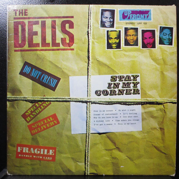 The Dells - Stay In My Corner VG+ LP Vinyl Record UpFront UPF-103 USA - Shuga Records