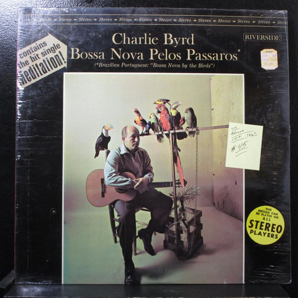 Charlie Byrd - Bossa Nova Pelos Passaros LP sealed 1st stereo Riverside RS 9436 - Shuga Records