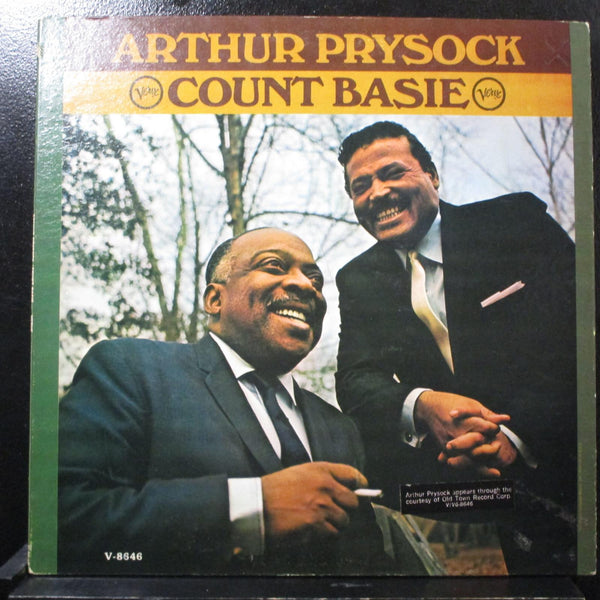 Arthur Prysock & Count Basie VG+ Mono LP Vinyl Record 1966 Verve V/8646 USA - Shuga Records