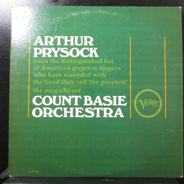 Arthur Prysock & Count Basie VG+ Mono LP Vinyl Record 1966 Verve V/8646 USA - Shuga Records