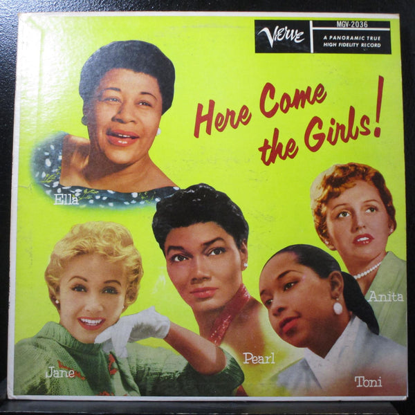 Various Artists - Here Come The Girls VG+ 1st Mono LP 1956 Verve MGV-2036 USA - Shuga Records