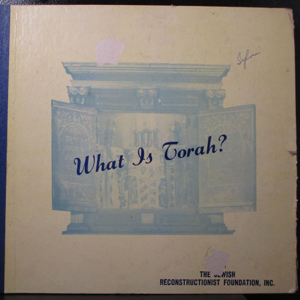 Ira & Judith K. Eisenstein - What Is Torah? 2x12" 78 Mono LP Vinyl Record book - Shuga Records