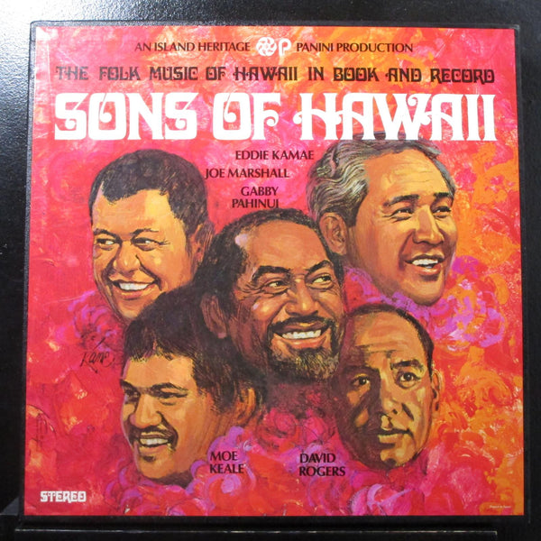 Sons Of Hawaii - The Folk Music Of Hawaii 12" LP Mint- box 1971 Panini KN1001 - Shuga Records