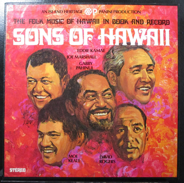 Sons Of Hawaii - The Folk Music Of Hawaii 12" LP Mint- box 1971 Panini KN1001 - Shuga Records