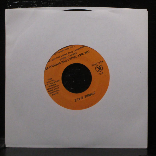 Jimmie Dale - The Bounty Hunter VG+ 7" Vinyl 45 Big K 40513 - Shuga Records