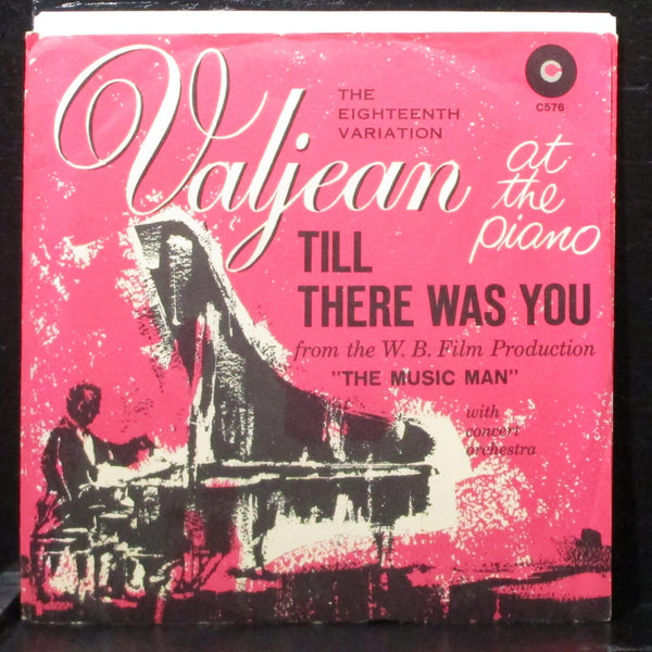 Valjean - Till There Was You / The Eighteenth Variation VG+ 7" 45 Carlton 576 - Shuga Records