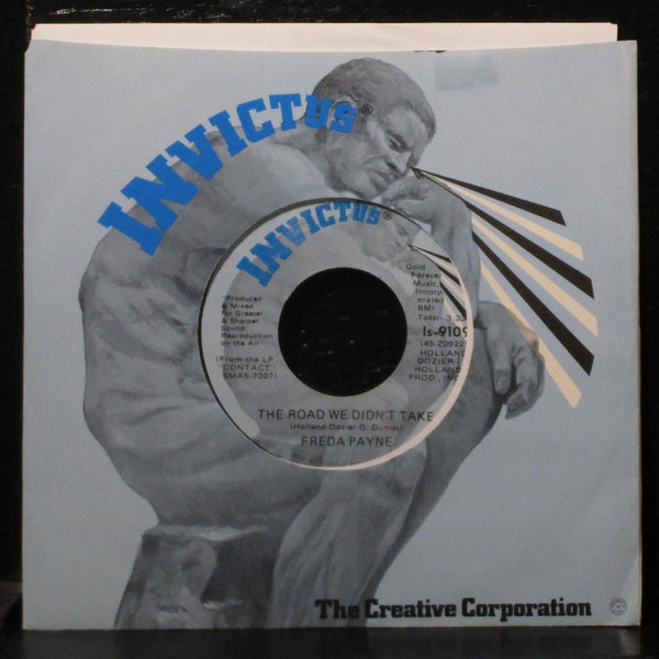 Freda Payne - The Road We Didn't Take Mint- Promo 7" Vinyl 45 IS-9109 - Shuga Records