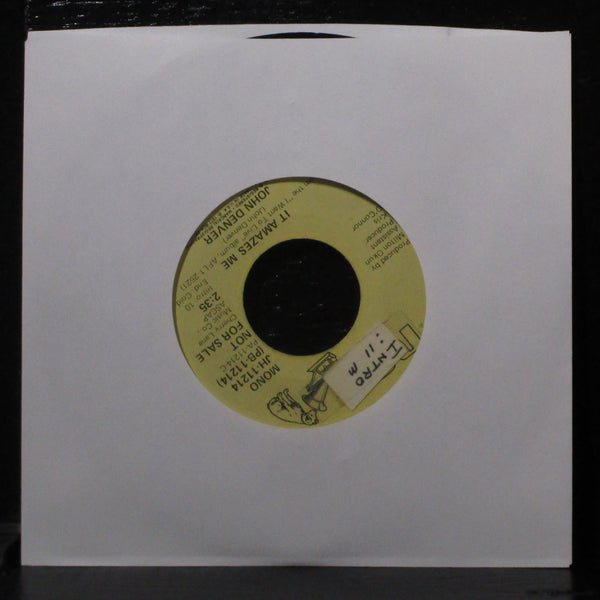 John Denver - It Amazes Me VG+ Promo 7" Vinyl 45 RCA JH-11214 - Shuga Records