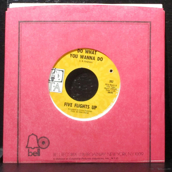 Five Flights Up - Do What You Wanna Do / Black Cat Mint- Label Var 7" 45 T-A 202 - Shuga Records