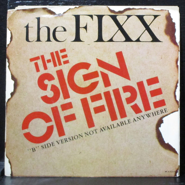 The Fizz - The Sign Of Fire VG+ Promo 7" Vinyl 45 MCA-52319 - Shuga Records