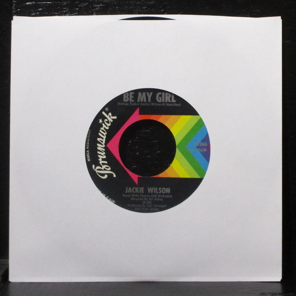 Jackie Wilson - Big Boss Line / Be My Girl VG+ 7" Vinyl 45 Brunswick 55266 - Shuga Records