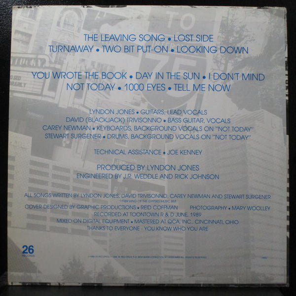 Lyndon Jones & Modern Elements - Break In The Silence 12" LP Mint- 26 Records - Shuga Records