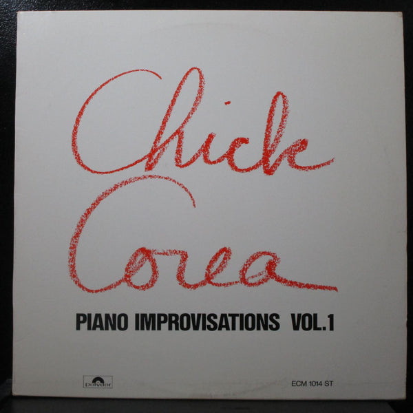 Chick Corea - Piano Improvisations, Vol. 1 12" LP Mint- 1971 ECM 1014 ST USA - Shuga Records