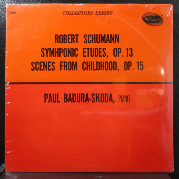 Paul Badura-Skoda - Schumann: Symphonic Etudes 12" LP SS Westminster W-9342 - Shuga Records