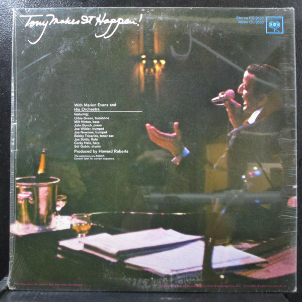 Tony Bennett - Tony Makes It Happen! 12" LP SS 1st 1967 Columbia CS 9453 USA - Shuga Records