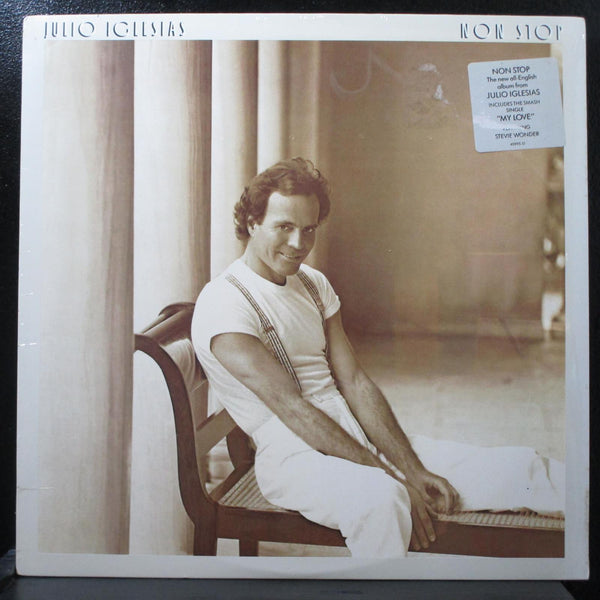 Julio Iglesias - Non Stop 12" LP SS Vinyl Record 1988 Columbia OC 40995 USA - Shuga Records