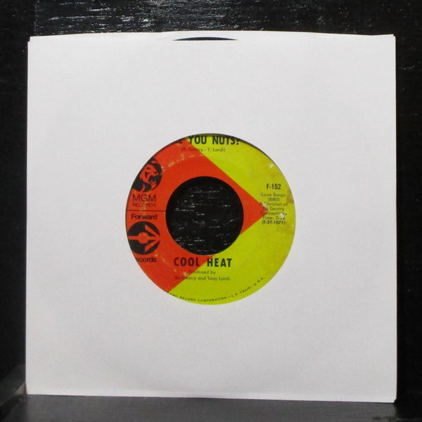 Cool Heat - Groovin' With Mr. Bloe / Are You Nuts? 7" VG- Vinyl 45 Forward F-152 - Shuga Records