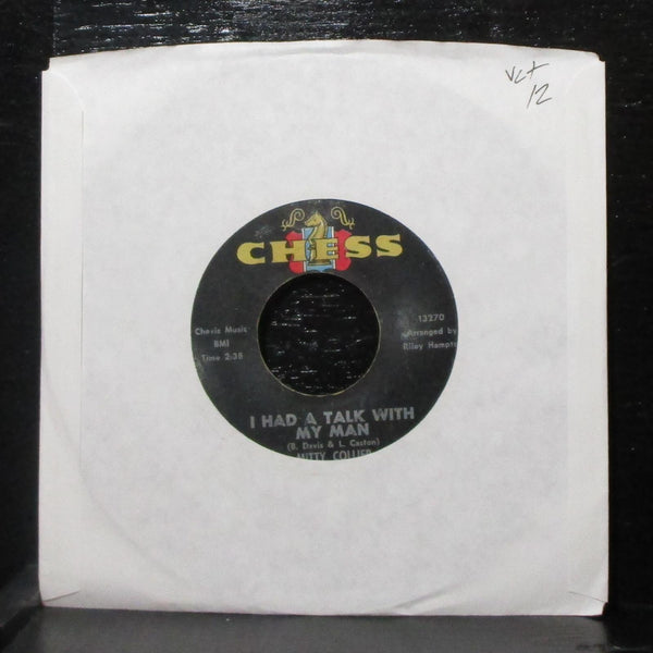 Mitty Collier - I Had A Talk With My Man / Free Girl 7" VG+ Vinyl 45 Chess 1907 - Shuga Records