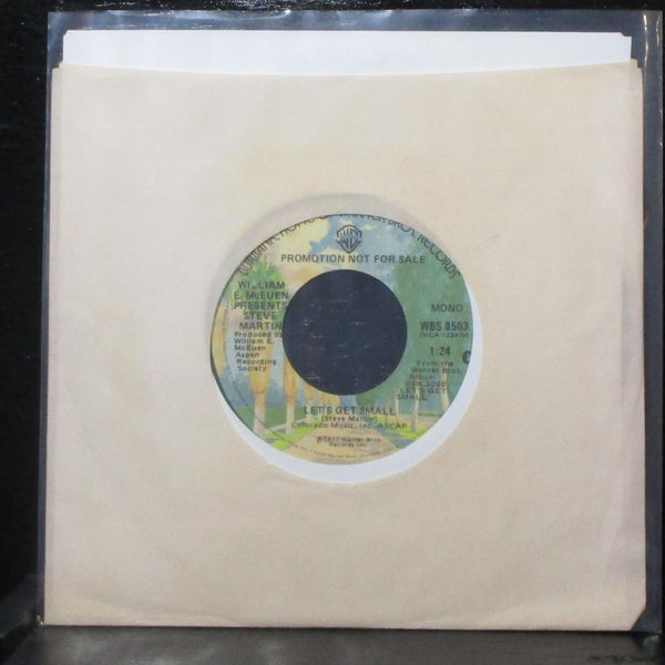 Steve Martin - Grandmother's Song / Let's Get Small 7" Mint- Promo 45 WBS 8503 - Shuga Records