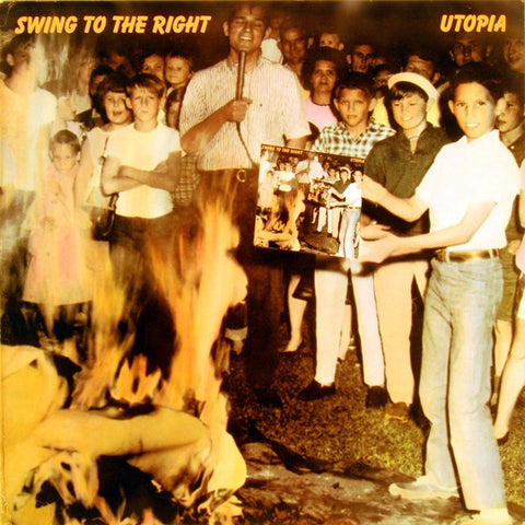 Utopia – Swing To The Right - VG+ LP Record 1982 Bearsville USA Vinyl - Pop Rock / Art Rock / Power Pop