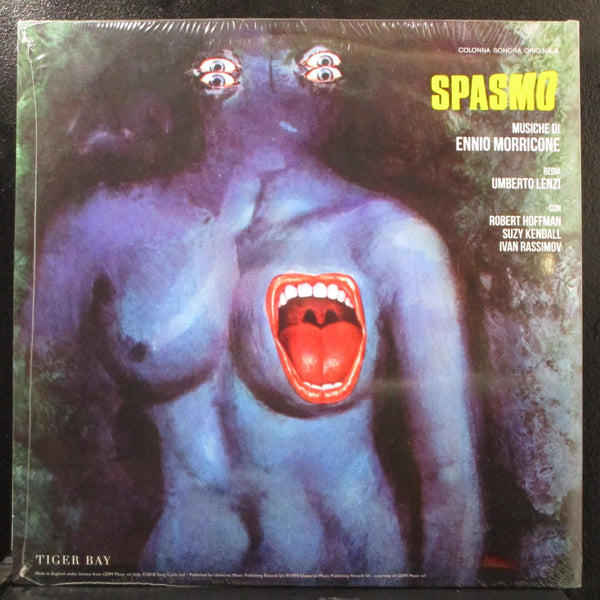 Ennio Morricone - Spasmo new sealed LP Tiger Bay TB6140 Europe 2018 - Shuga Records