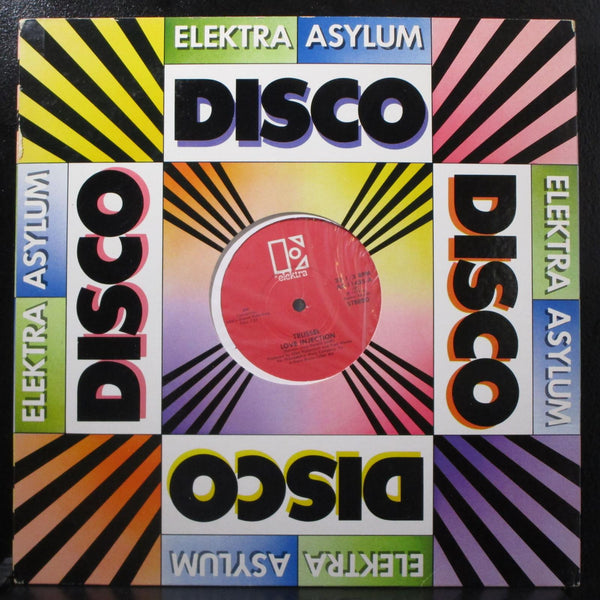 Trussel - Love Injection / Gone For The Weekend Mint- 12" Elektra AS-11435 USA - Shuga Records