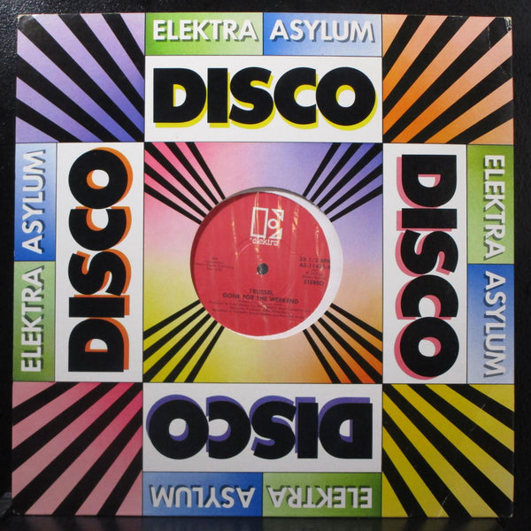 Trussel - Love Injection / Gone For The Weekend Mint- 12" Elektra AS-11435 USA - Shuga Records