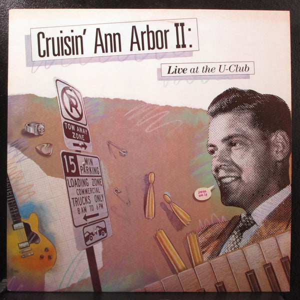 Various - Cuisin' Ann Arbor II: Live At The U-Club Mint- LP AAMP 984 USA 1984 - Shuga Records