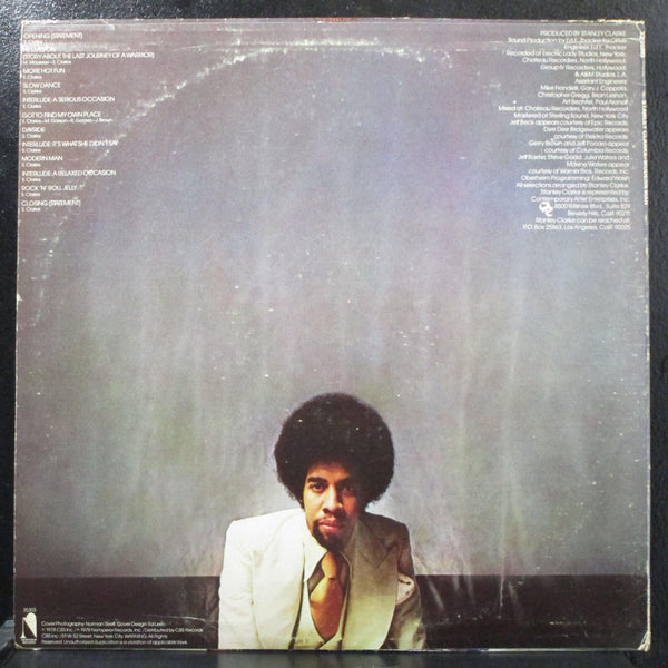 Stanley Clarke - Modern Man Mint- LP Nemperor Records JZ 35303 USA 1978 - Shuga Records