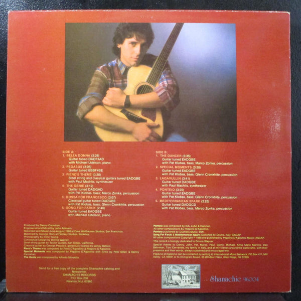 Peppino D'Agostino - Sparks Mint- LP Shanachie 96004 USA 1988 - Shuga Records