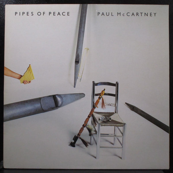 Paul McCartney - Pipes Of Peace VG+ LP Columbia QC 39149 USA 1983 - Shuga Records