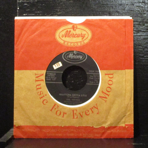 Del Vikings  Come Along With Me VG+ 7" Vinyl 45 Mercury 71180X45 Doo Wop 1957 - Shuga Records